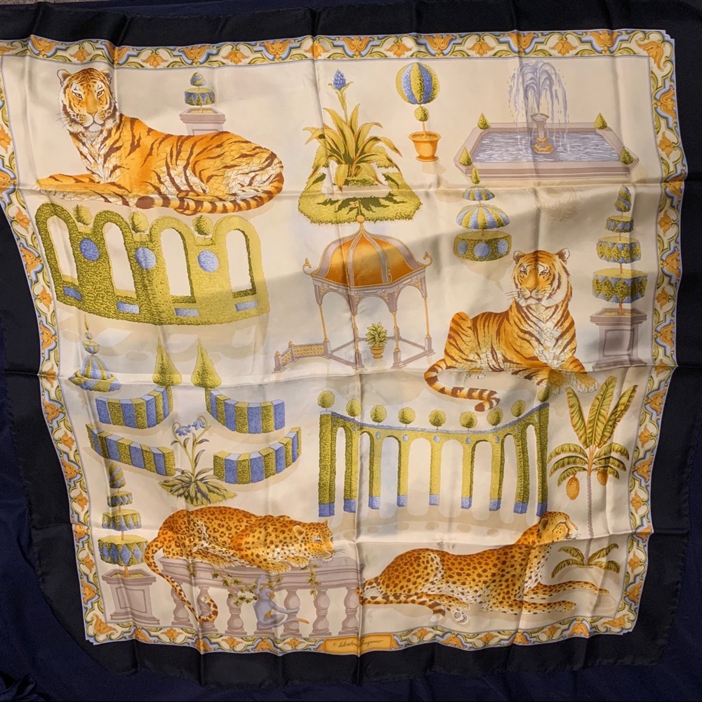 Authentic Salvatore Ferragamo Scarf